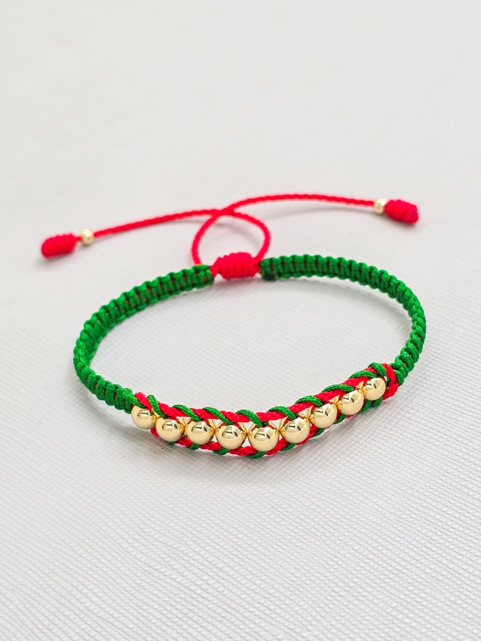 Brazalete Ajustable Mundial Oro Laminado 18k