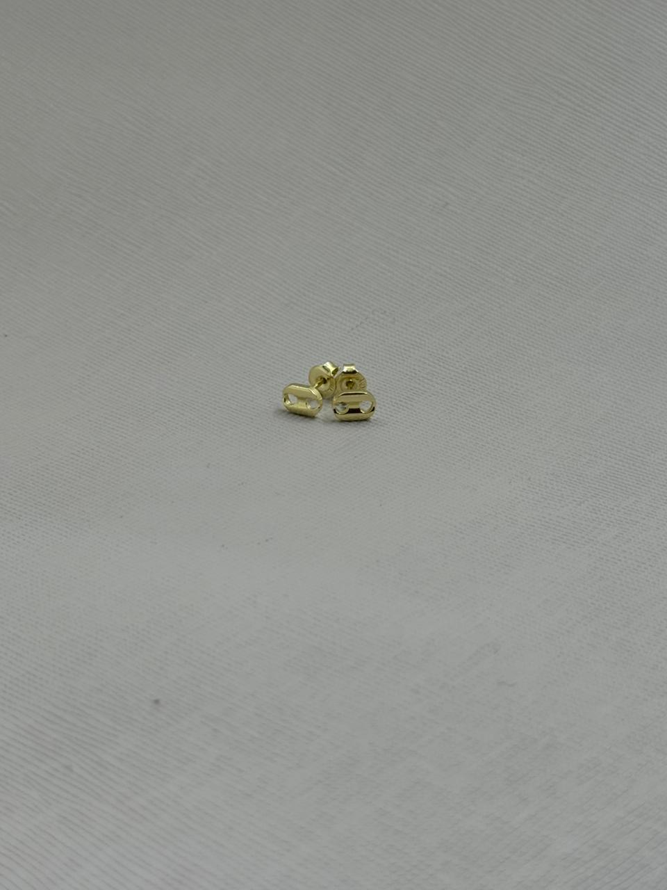 Aros Topo Gucci 7MM Oro Laminado 18k