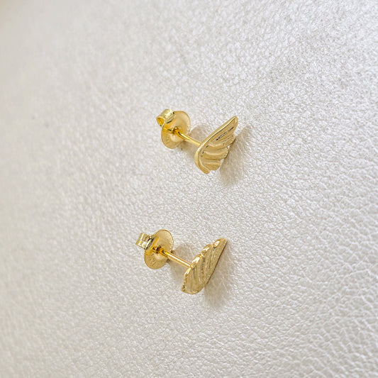 Aros Ala Oro Laminado 19k