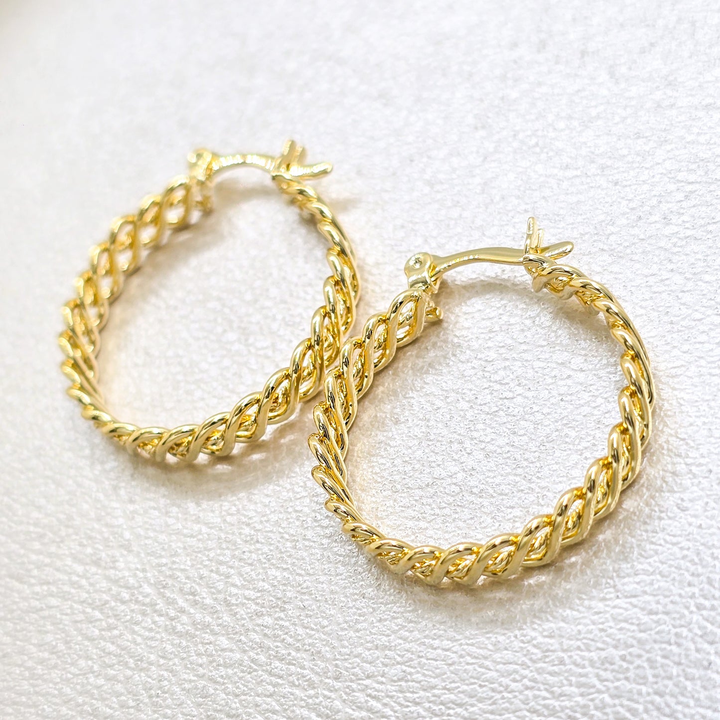 Aros Candonga Chain Oro Laminado 18k
