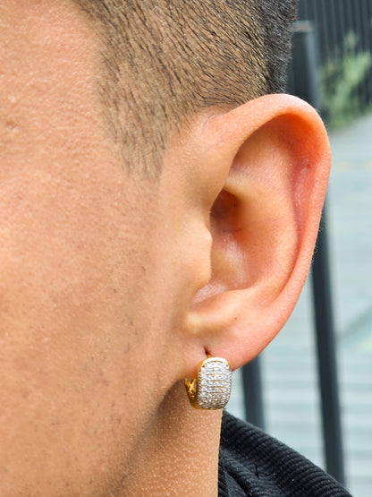 Aros Candonga Styling Oro Laminado 18k