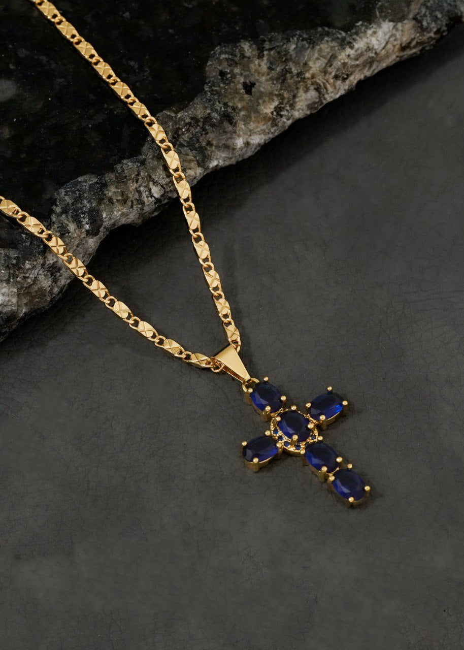 Cadena Destellos Oro Laminado 18k