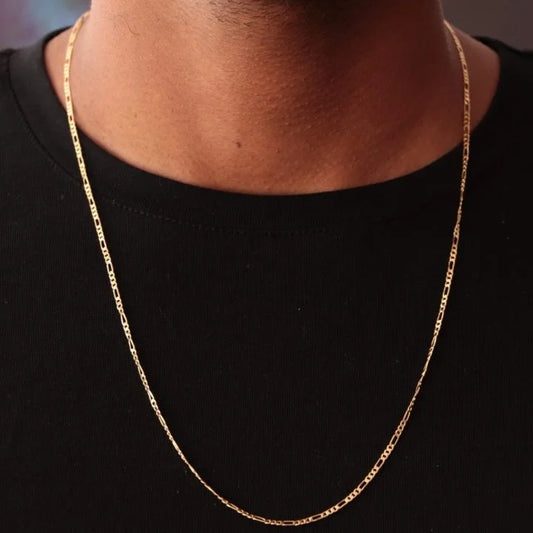 Cadena Tejido Cartier Delgada Oro Laminado 18k
