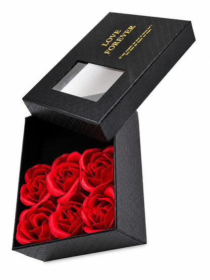 Caja de Rosas Premium "Love Forever" (Sin Bolsa)