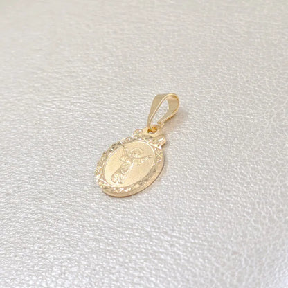 Colgante Divino Niño Oro Laminado 18k