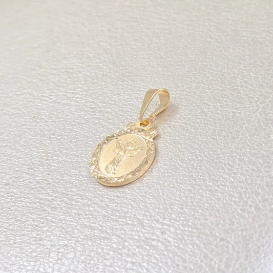 Colgante Divino Niño Oro Laminado 18k