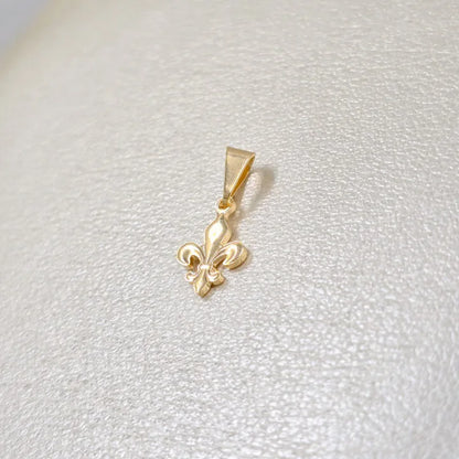 Colgante Flor de Liss Oro Laminado 18k
