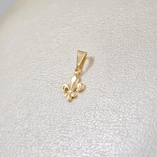 Colgante Flor de Liss Oro Laminado 18k