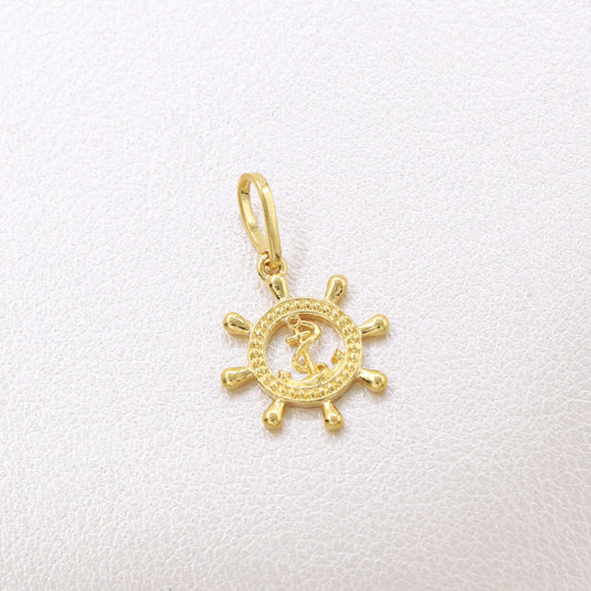 Colgante Marinero Oro Laminado 18k
