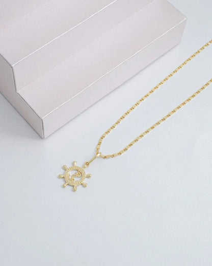 Colgante Marinero Oro Laminado 18k