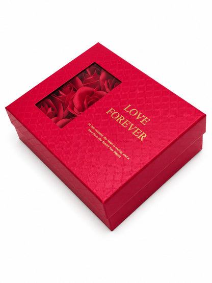 Caja de Rosas Premium "Love Forever" (Sin Bolsa)