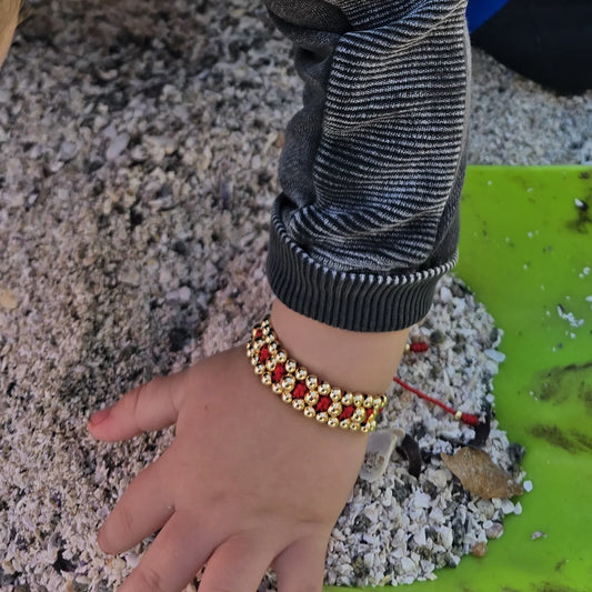 Brazalete Kids Elegant En Oro Laminado 18k