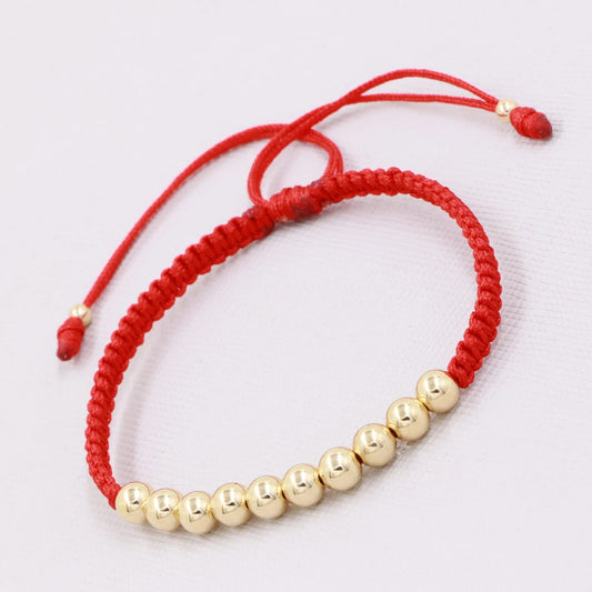 Brazalete Balín Oro Laminado 18k