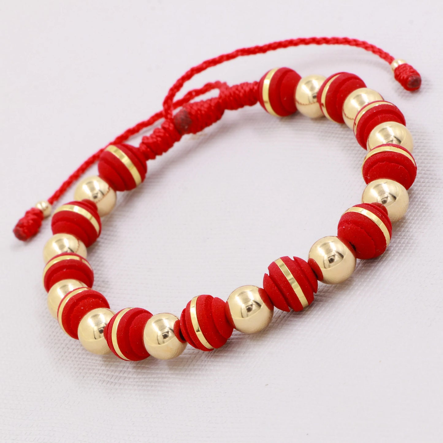 Brazalete Anillado Oro Laminado 18k