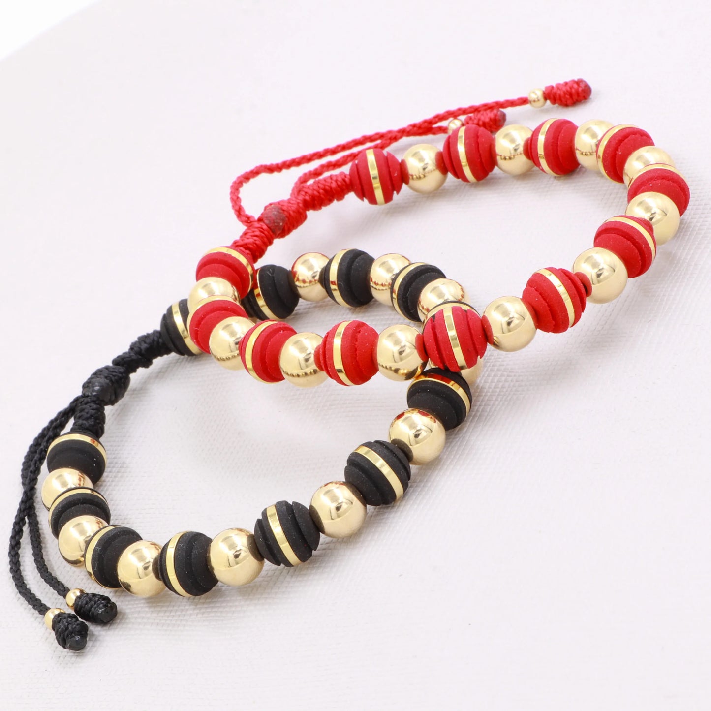 Brazalete Anillado Oro Laminado 18k