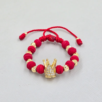 Brazalete Corona Realeza Oro Laminado 18k