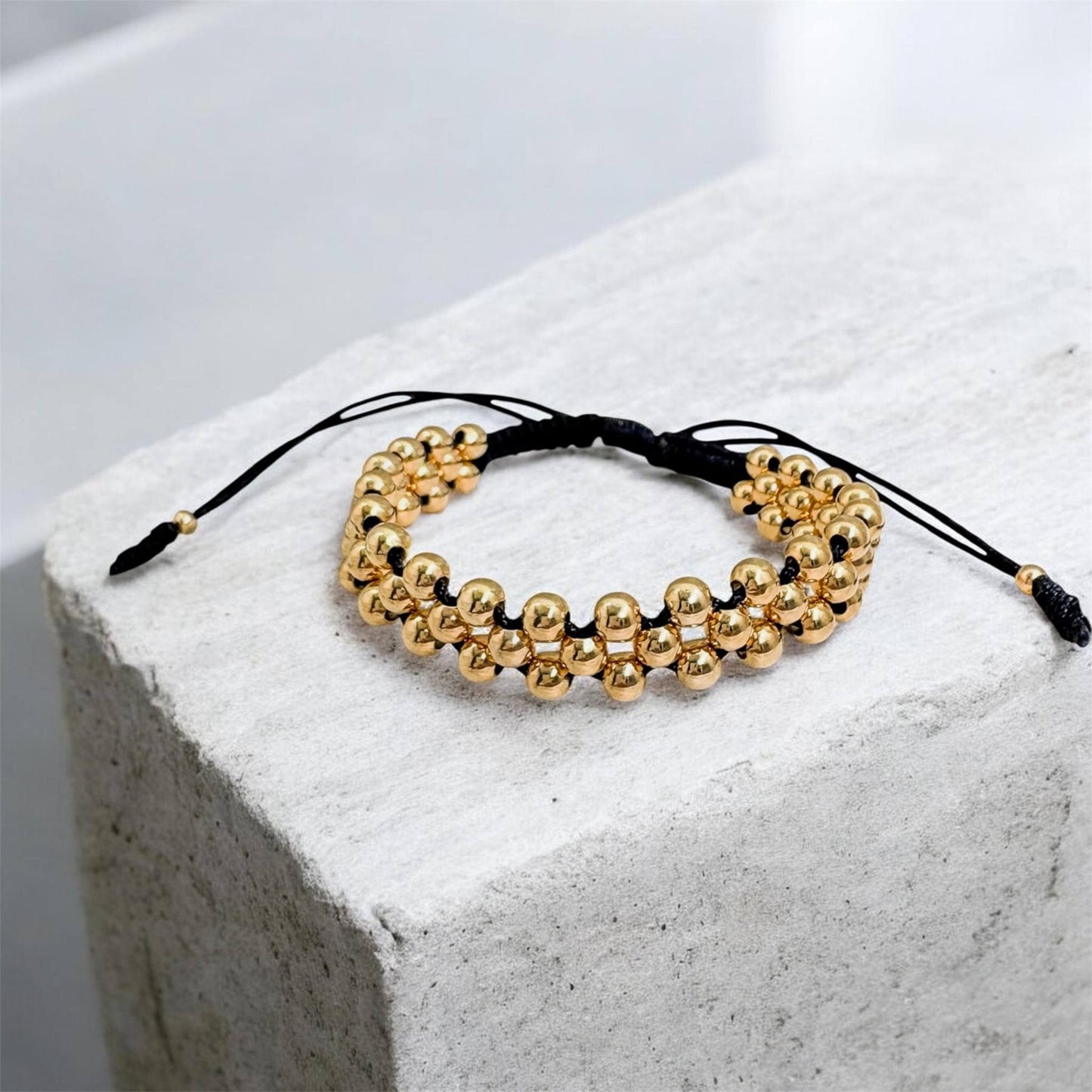 Brazalete Ajustable Un Estilo Sin Límites Oro Laminado 18k