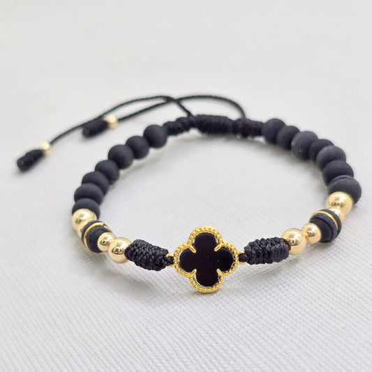Brazalete Van Cleef Oro Laminado 18k