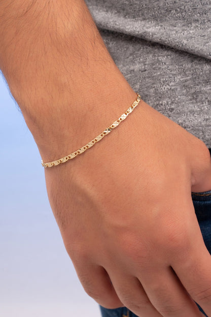 Pulsera Destellos Oro Laminado 18k