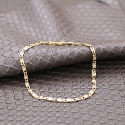 Pulsera Destellos Oro Laminado 18k