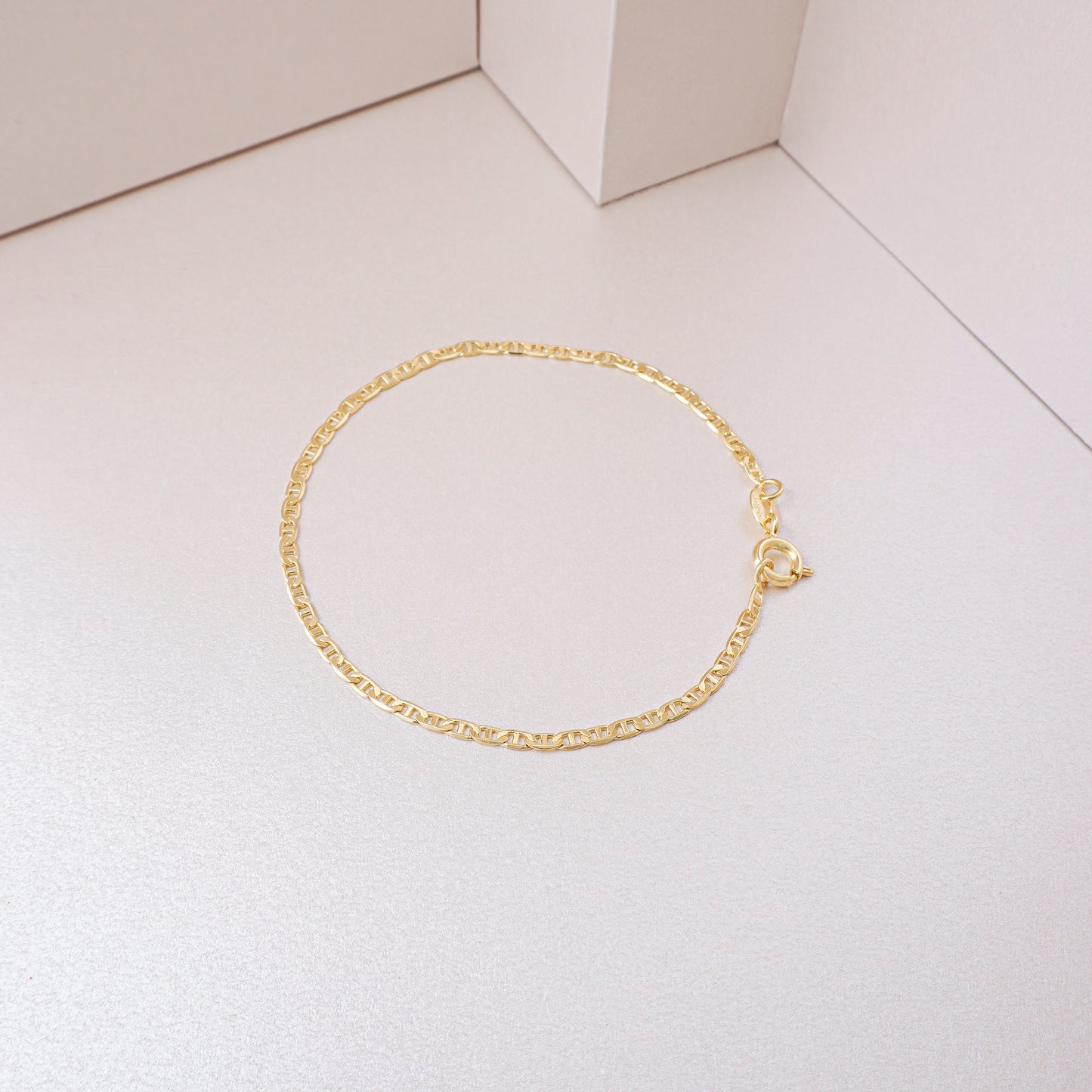 Pulsera Escalera Oro Laminado 18k