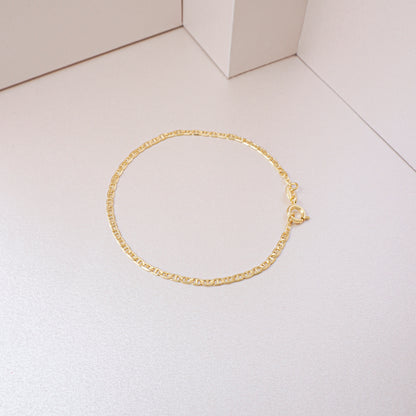 Pulsera Escalera Oro Laminado 18k