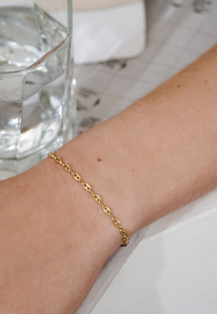 Pulsera Gucci Oro Laminado 18k