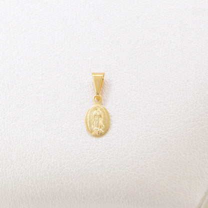 Colgante Guadalupe Mini Oro Laminado 18k