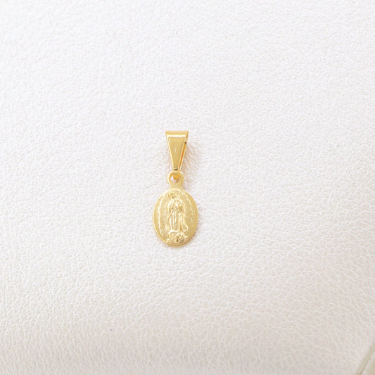 Colgante Guadalupe Mini Oro Laminado 18k